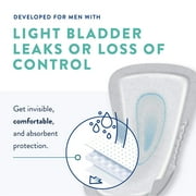 Prevail Maximum Absorbency Incontinence Male Guards, One Size, 14-Count (Pack of 9)