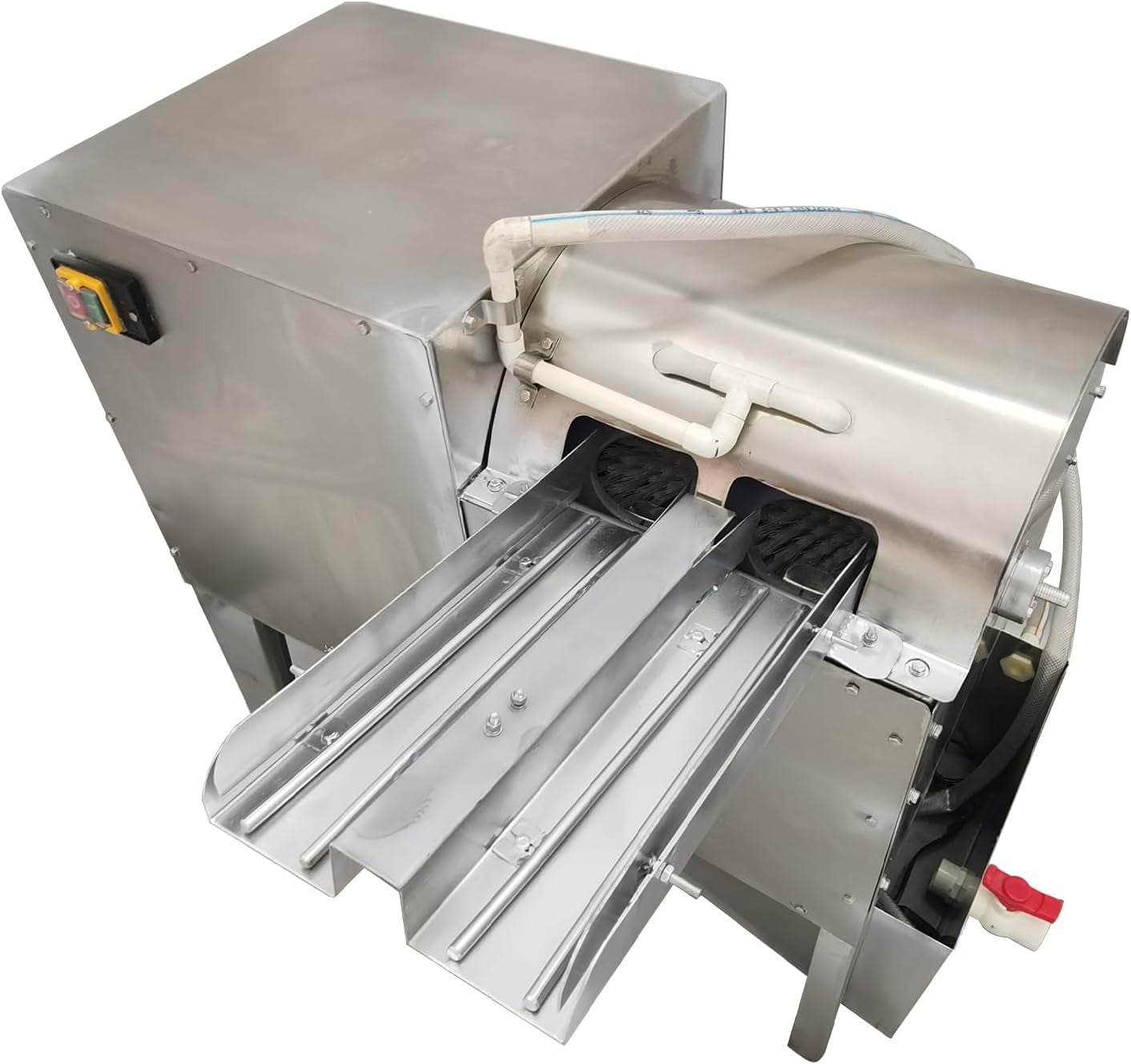 Double Row Automatic Egg Washing Machine Electric Farm Egg Surface Cleaning Machine 4000 Pcs/H