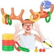 thumbnail image 1 of Juego inflable Hoshin para lanzar anillos con cuernos de reno, paquete de 2, 1 of 7