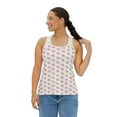 thumbnail image 4 of Colorful Butterflies Dots Racerback Tank Top Fitness Fashion Tank Tops, 4 of 6