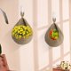 thumbnail image 4 of Cesta de almacenamiento de 3 uds. Cesta colgante de frutas y verduras tejida a mano con gotas de agua (B) Likrtyny Libre de BPA, 4 of 8