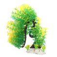Artificial Fish Tank High Simulation Curved Tree Water Plant Aquarium
