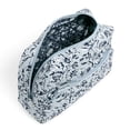 thumbnail image 2 of Vera Bradley Women's Cotton Large Cosmetic Bag Perennials Gray, 2 of 2