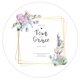 thumbnail image 1 of Pegatinas personalizadas para invitaciones de boda, sellos de dulces, favores, Cajas de Regalo, etiquetas de papel adhesivas, 4,5 cm, 96 unidades, 1 of 4