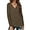Coffee, variant on Bliwov Womens Long Sleeve Shirts V Neck T Shirts Dressy Casual 2024 Trendy Basic Tee Fall Tops Fashion Clothes