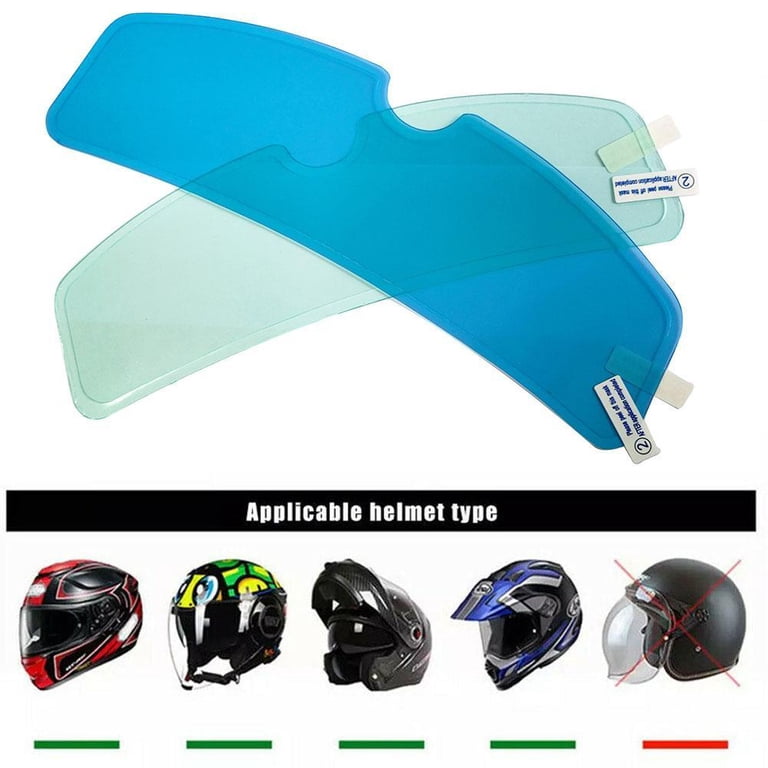 Helmet Clear Anti-fog Patch Film Universal Lens Film For Motorcycle Visor  Fog Resistant Moto Racing Accessories - Walmart.com