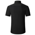 thumbnail image 2 of TOPTIE Mens Formal Business Short Sleeves Wrinkle-Resistant Dress Shirts, 2 of 8