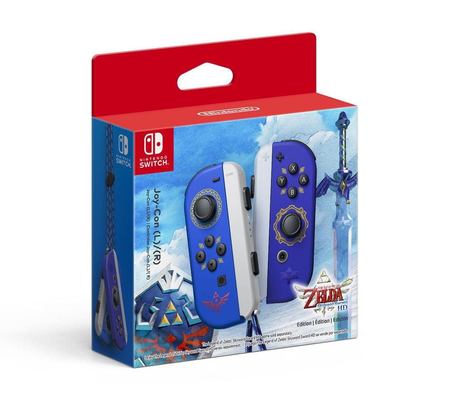 Joy-Con™ (L)/(R) - The Legend of Zelda™: Skyward Sword HD Edition