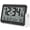 8.5 INCH, variant on Atomic Clock With Indoor Outdoor Temperature - 8.5'' Digital Operated  Self-setting 4 Time Zones Dst