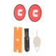 thumbnail image 4 of Juego de cintas de anillo para Galaxy Watch Active 2, 44mm, 41mm, para Galaxy Watch 3, 45mm, 41mm, para fijar la cubierta trasera de cristal, 2 uds., 4 of 5