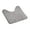 Light Gray, variant on Evideco French Home Goods Contour Bath Rug Memory Foam Mat 3D Pebble 20”L x 20”W Taupe