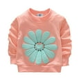 thumbnail image 5 of 1T 2T 3T 4T Kids Baby Girl Outfits Set Long Sleeve Sweatshirts Tops Pants Outfits Clothing Christmas Gifts, 5 of 9