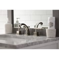 thumbnail image 3 of Kingston Brass KS4946CQL Claremont Widespread Bathroom Faucet with Brass Pop-Up, Polished Nickel, 3 of 8