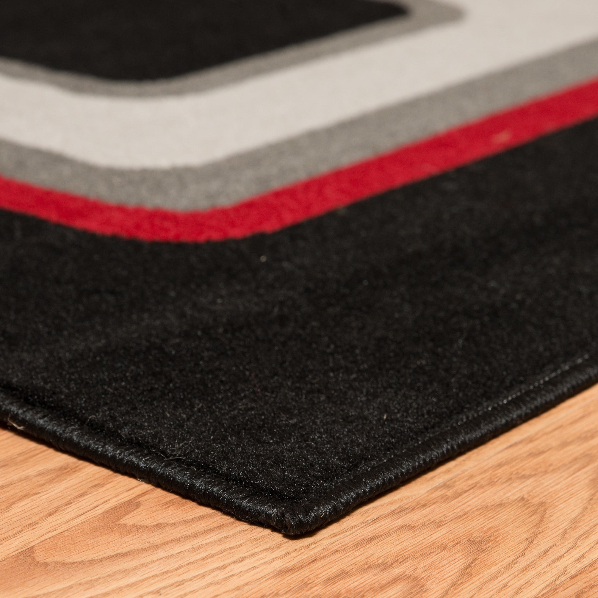 United Weavers Plaza Florence Runner Rug, Geometric Pattern, Red, 2'3 X 7'2"