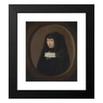 thumbnail image 2 of Rolland Lefebvre 15x17 Black Modern Framed Museum Art Print Titled - The Young Widow (ca. 1665), 2 of 5
