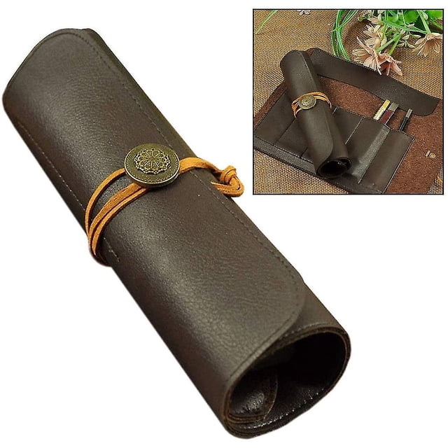 Bolsa para cuchillos hecha de cuero Pu, bolsa impermeable para guardar cuchillos kaili Sencillez