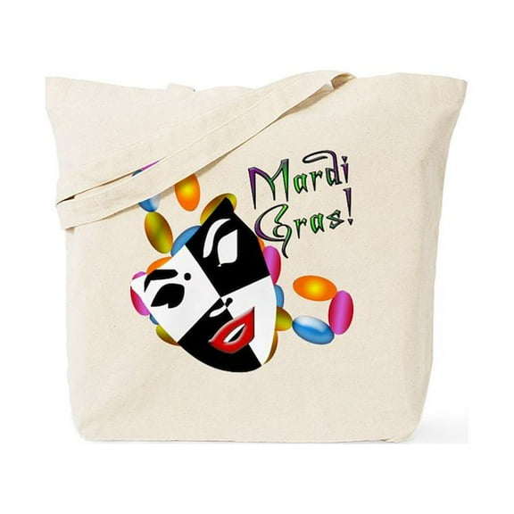 CafePress - Mardi Gras T Shirts Tote Bag - Unisex Canvas Tote Bag, Beige, 1-Piece