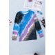 thumbnail image 4 of ABPHQTO Top de mujer de manga larga tie-dye azul degradado, 4 of 5