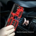 thumbnail image 3 of For Samsung Galaxy S22 Ultra Machine Magnetic Kickstand Hybrid Case Cover, 3 of 5