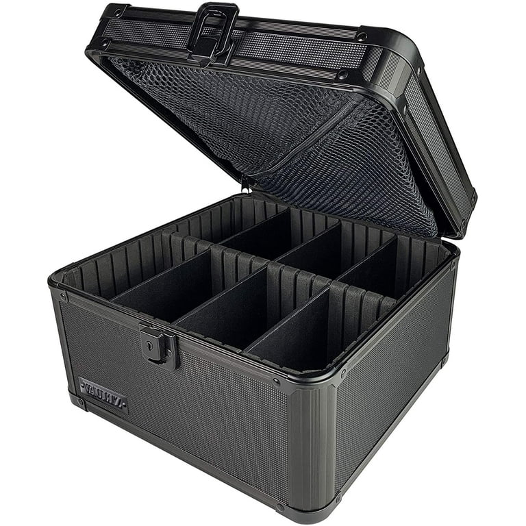 Vaultz Lockable Container, Tactical Black Key Case with Vaultz Lockable Container, Tactical Black Key Case with
