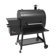 LifePro SCSP1500LP 1500 Square Inch Barrel Precision Wood Pellet Smoker Grill with Digital Control