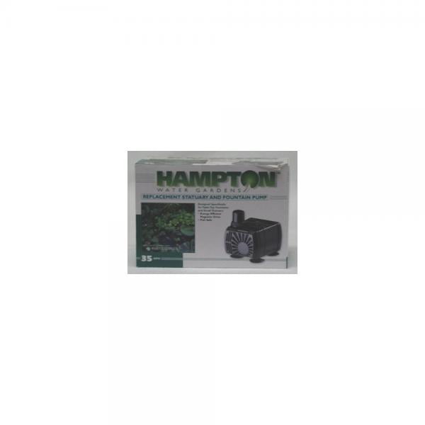Replacement Statuary And Fountain Pump 35 GPH by Hampton Water Gardens