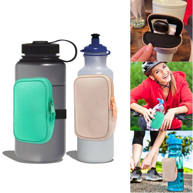 Portable Sports Cup Bag, Insulated Design, Water-Resistant Material, Compact Storage, For Gym Workouts, Travel & Outdoor Activities, Leak-Proof Lining, Durable Polyester, Multi-Purpose Gear,
