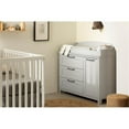 thumbnail image 6 of South Shore Changing Table with Station Soft Gray Daisie, 6 of 7