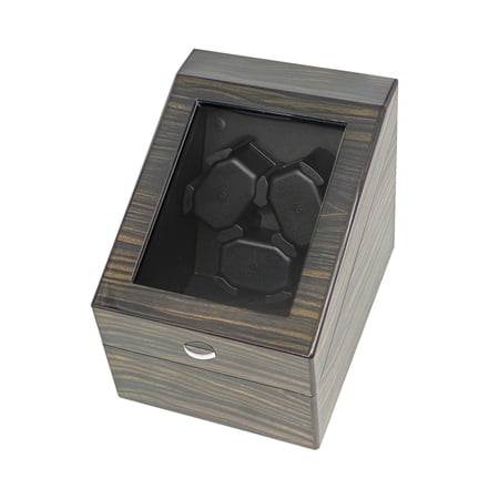 FVDPWYE Automatic Watch Winder Winding Machine 3+3 Grids Organizer Decor Large Capacity