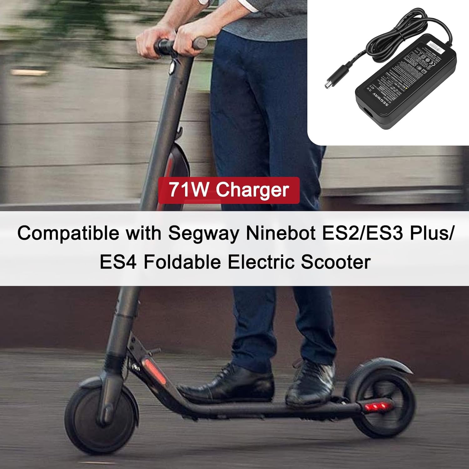 42V Charger for Segway Ninebot Electric Scooter Power Supply Segway Ninebot D18 D28 D38 D38U D40 E22 E25 E45D F20 F30