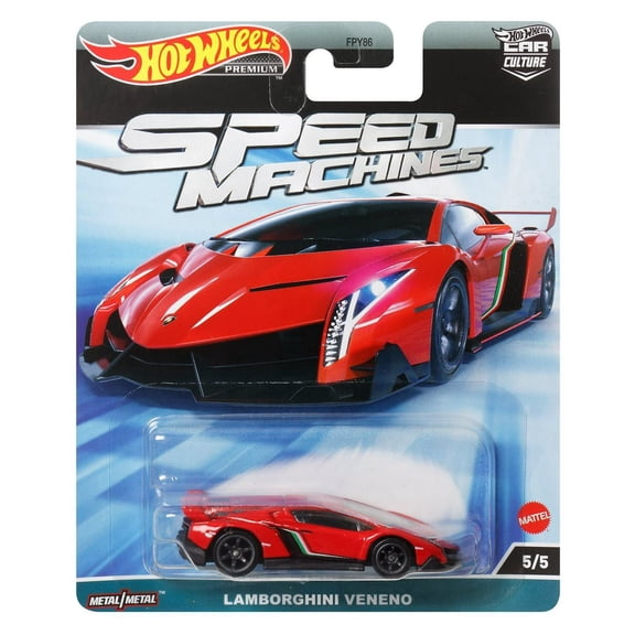 HOT WHEELS SPEED MACHINES LAMBORGHINI VENENO PREMIUM