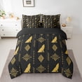 thumbnail image 2 of Feelyou Tribal Wolf Adult Twin Bedding Sets 7pcs, Boho Western Aztec Bedding Comforter Set, 2 of 8
