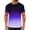 Mens Shirts Purple, variant on Mens Big and Tall T-Shirts, Short Sleeve Shirts for Men Summer Fashion Loose Fit Ombre Tie Dye Crewneck Tees