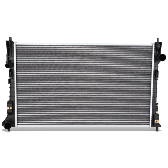DNA Motoring Aluminum Core Radiator 13186 for 10-12 Taurus SHO Lincoln MKS 3.5L Turbo AT