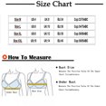 thumbnail image 2 of Fashion Sports Bra Underwear Women's V Neck Casual Solid High Elasticity Everyday Wear Soft Comfortable Lingerie for All Seasons #Black,L, 2 of 2