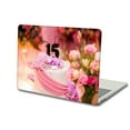 thumbnail image 4 of KSK KAISHEK Hard Shell Compatible with 2019-2016 Released Newest MacBook Pro 15 inchs Retina Display Model: A1990 A1707 Rose series 0098, 4 of 5