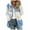 Blue#04, variant on JUUYY Winter Coats for Women Casual Long Sleeve Plus Size Color Block Print Fleece Jacket Warm Soft Outdoor Sherpa Lined Thick Coat Cardigan Outwear Tops with Pockets Blue#04 XXXXXL