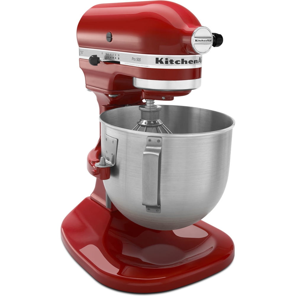 KitchenAid KSM500PS Pro 500 Series 5 Qt. Stand Mixer - Empire Red