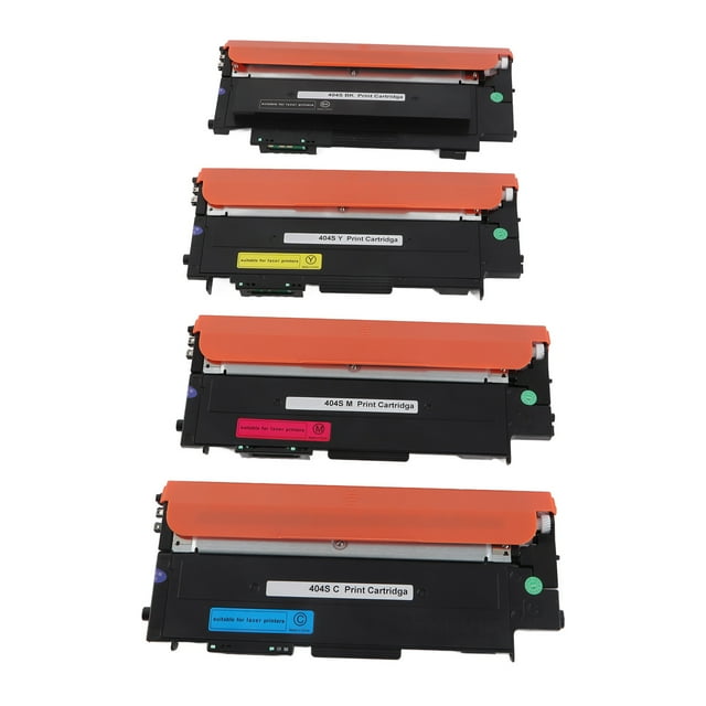 Juego de 4 cartuchos de tóner CLT K404S CLT C404S CLT Y404S CLT M404S, negro, cian, magenta y amarillo para SL C430W C430 C432W
