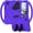 Purper, variant on HCTian Compatible with Samsung Galaxy S6 10.5(2019) SM-T860 Tablet Case for Kids - Durable Lightweight EVA Shockproof Protective Handle Stand Cover for Galaxy Tab S6 10.5 2019