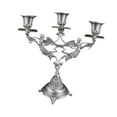 thumbnail image 1 of Candelabro para velas cónicas, candelabros de 3 brazos, candelabro de mesa para decoración de chimenea de boda y festival, 1 of 9