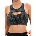 thumbnail image 5 of YouLoveIt Sports Bra for Women Workout Yoga Bra Crop Tops Padded Yoga Bra Racerback Sports Bra Running Gym Yoga Tops Tank Activewear Sports Bras Fitness Sports Bras, 5 of 8