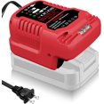 thumbnail image 1 of Batería Rápida Charger para Bauer Batería de 20V, 110V Mini Compacta Charger para Bauer Herramientas Eléctricas Inalámbricas de 20V, 1 of 7