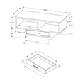 thumbnail image 3 of Monarch Specialties - Table De Salon, 3 of 5