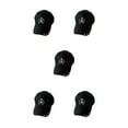 thumbnail image 3 of Guardoinrt Casquette de Baseball Ceinture Réglable avec Anneau Décor Rester à la Mode et Confortable Demi-Anneau Noir 5Set, 3 of 6