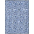 thumbnail image 2 of Addison Rugs Chantille Indoor/Outdoor Transitional Floral Blue Washable Rectangle Rug, 9' x 12', 2 of 6