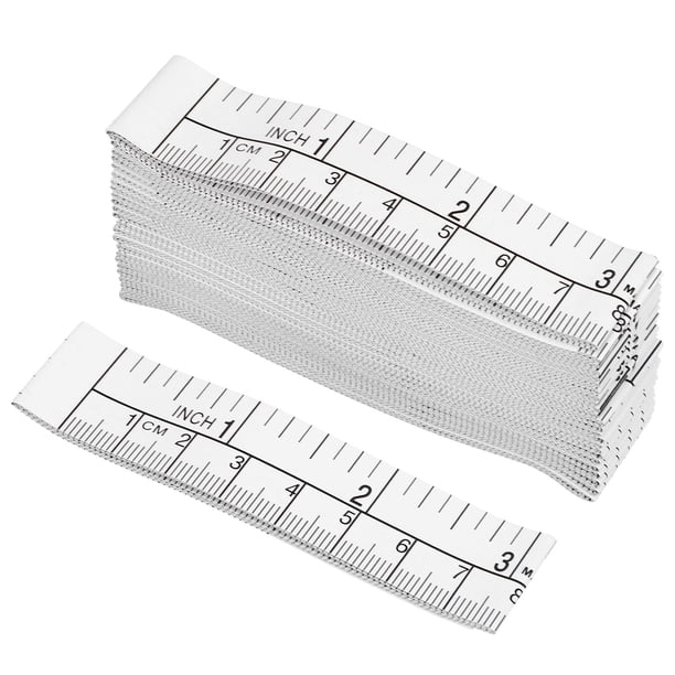 unbranded 25Ud Flexible De Papel Para Medir Cuerpo Y Heridas Con Impresión Resistente Y Clara Color Múltiple