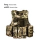 thumbnail image 5 of Yuarrent Chaleco de módulo para hombre, accesorios, chaleco Personal de camuflaje, chalecos de armadura de combate de seguridad, ajustable, resistente al Escalada Camuflaje CP Yuarrent OD024242-04, 5 of 6