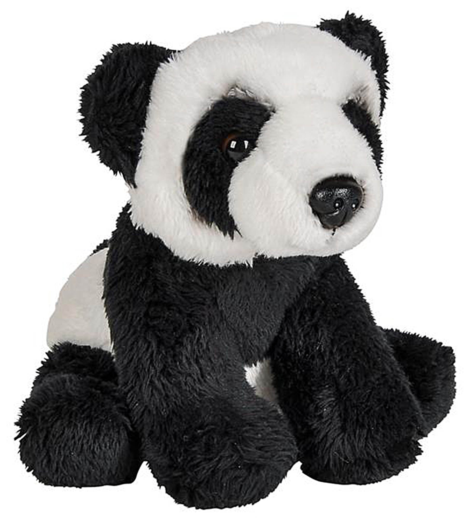 Zoo Animal NEW Panda Bear Soft Plush Stuff Toy 7" Sitting Age 3 