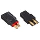 thumbnail image 1 of 2 juegos sin cables enchufe a adaptador de conector T-Plug para accesorios negro perfke Adaptador inalámbrico, 1 of 4